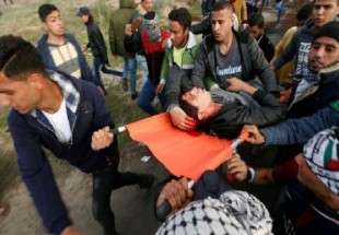 زخمی شدن چندین فلسطینی دیگر بعد از روز خونین غزه/قدردانی نتانیاهو از کشتار فلسطینیان