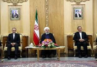 الرئيس روحاني يؤكد ضرورة مواصلة مكافحة الارهاب في سوريا