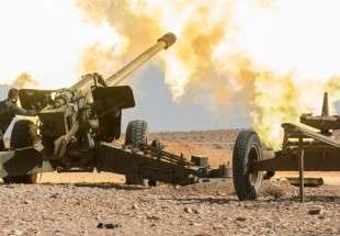 حملات گسترده ارتش سوریه به مواضع تروریست‌ها در استان‌ حماه