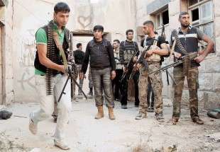 درگیری میان مسلحین ارتش آزاد وعناصر داعش در استان درعا