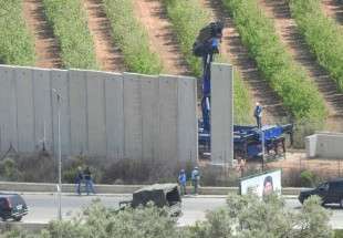 اختصاصی / احداث دیوار حائل در جنوب لبنان توسط اسرائیل + عکس