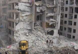 افزایش شمار تلفات انفجار ساختمان القاعده در ادلب