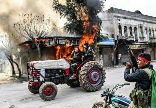 حمله عناصر ارتش آزاد به شهروندان سوری در جندیرس