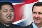 الأسد يهدي الورد لكوريا الشمالية رغم صمتها على العدوان الثلاثي