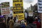 New York protesters rally against Syria strike