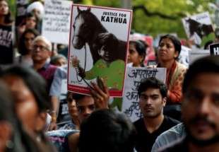 مسلمان بچی کے زیادتی کے بعد قتل پر پورے بھارت میں مظاہرے