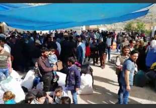 بازگشت حدود ۵۰۰ آواره سوری از لبنان به سوریه