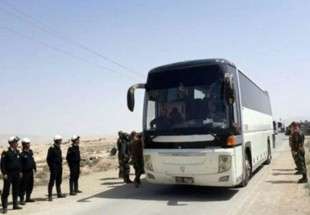 بدء عملية اخراج ارهابيي جيش الاسلام من بلدة الضمير الى جرابلس