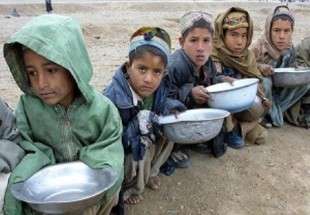 نیم میلیون کودک افغان در معرض قحطی هستند