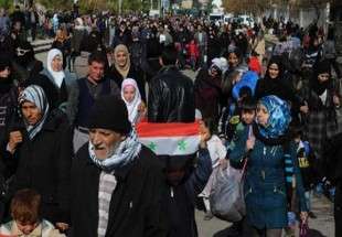 بازگشت 2000 خانواده به الزبدانی در ریف دمشق