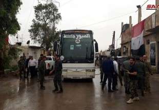 تجهيز دفعة خامسة من الحافلات لإخراج الإرهابيين وعائلاتهم من يلدا وببيلا وبيت سحم إلى شمال سورية