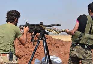 درگیری شدید میان مسلحین ارتش آزاد وعناصر داعش در استان درعا