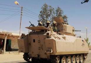 الجيش المصري يعلن القضاء على 19 مسلحا في سيناء