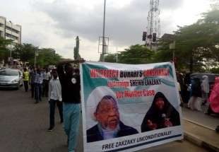 ​اختصاصی؛ تظاهرات مردم نیجریه در حمایت از مردم فلسطین و اعتراض به ادامه بازداشت شیخ زکزاکی +عکس
