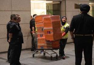 Malaisie: 72 sacs remplis d