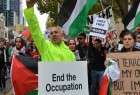 تظاهرة في ملبورن الأسترالية للتنديد بمجزرة الاحتلال في غزة