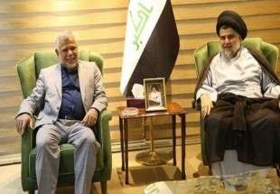 عراق کے الفتح اور سائرون اتحاد کے سربراہوں کی ملاقات کے بارے میں دوبیانات