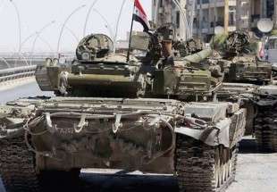 ارسال تجهیزات سنگین نیروهای سوری به سوی استان درعا