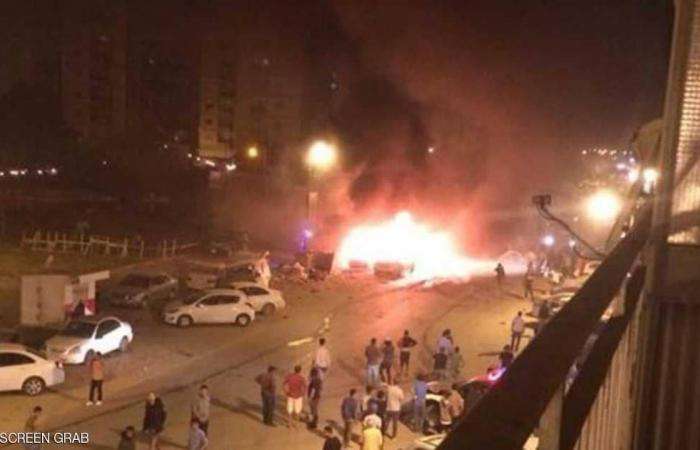 7قتلى واكثر من 25جرحى بإنفجار سيارة مفخخة وسط بنغازي