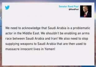 سيناتور أميركي: السعودية مصدر لإثارة المشاكل بالمنطقة