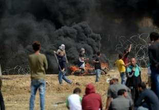 إصابتان بالرصاص الحي والعشرات بالاختناق شرق غزة جراء اعتداءات العدو الاسرائيلي