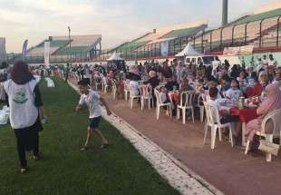 ​برپایی بزرگترین سفره افطار جهان در الجزایر