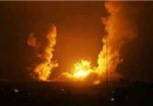 حملات متعدد جنگنده‌های رژیم صهیونیستی به اهداف مقاومت در نوار غزه