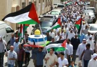 دعوة الشعب البحريني الى التظاهر في يوم القدس العالمي