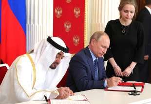 روسیه و امارات تفاهم نامه راهبردی امضا کردند