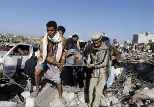 ۹ شهید در حمله هوایی عربستان به یمن