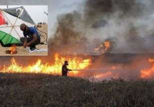 لأول مرة، الطائرات الورقية تحرق غلاف  مدينة سديروت المحتلة