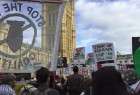 Les manifestants britannique réclament la fin de la vente d’armements britanniques à Israël