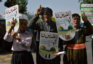 ​حمایت مردم استان کردستان از آرمان های مردم فلسطین