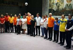 World Cup spirit reaches United Nations Security Council