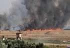 16 حريقاً في غلاف غزة بفعل الطائرات الورقية الحارقة