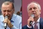 Turkish President, rival Ince trade blows on eve of key polls