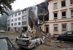 جرمنی میں دھماکے سے ایک عمارت تباہ،25 افراد زخمی