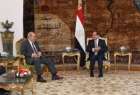 ​رئیس جمهور مصر بر حمایت کشورش از وحدت عراق تأکید کرد