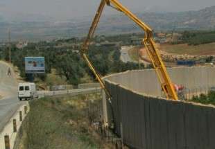 اختصاصی؛ احداث دیوار حائل در مرزهای شمالی اراضی اشغالی توسط اسرائیل تکمیل شد + عکس