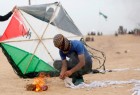 بادبادک‌های فلسطینی 300 هکتار از اراضی اشغالی را به آتش کشید