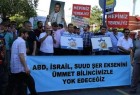تظاهرة في إسطنبول تضامنًا مع الشعب اليمني