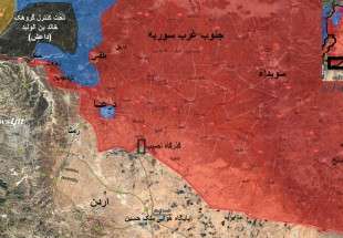 تمام خط مرزی با اردن در اختیار ارتش سوریه قرار گرفت