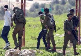 بازداشت 16 فلسطینی در کرانه باختری
