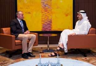 وزير خارجية الإمارات يبحث مع ملادينوف المستجدات في منطقة الشرق الأوسط