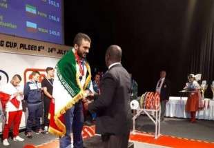 Yazdani wins silver in World University Powerlifting Cup