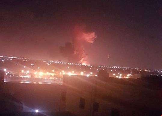 انفجار كبير في منطقة قرب مطار القاهرة الدولي.