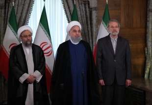 الرئيس روحاني: الشعب الايراني سيصمد وأميركا ستفشل في مؤامرتها ضد البلاد