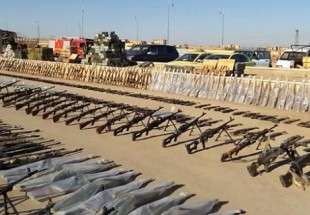 Syrian forces find US-made weapons in Daesh hideouts