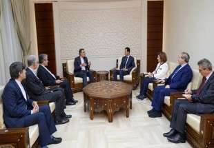 جابری انصاری با رئیس جمهور و وزیر خارجه سوریه دیدار کرد