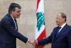 جابری انصاری با رئیس‌جمهور لبنان دیدار کرد